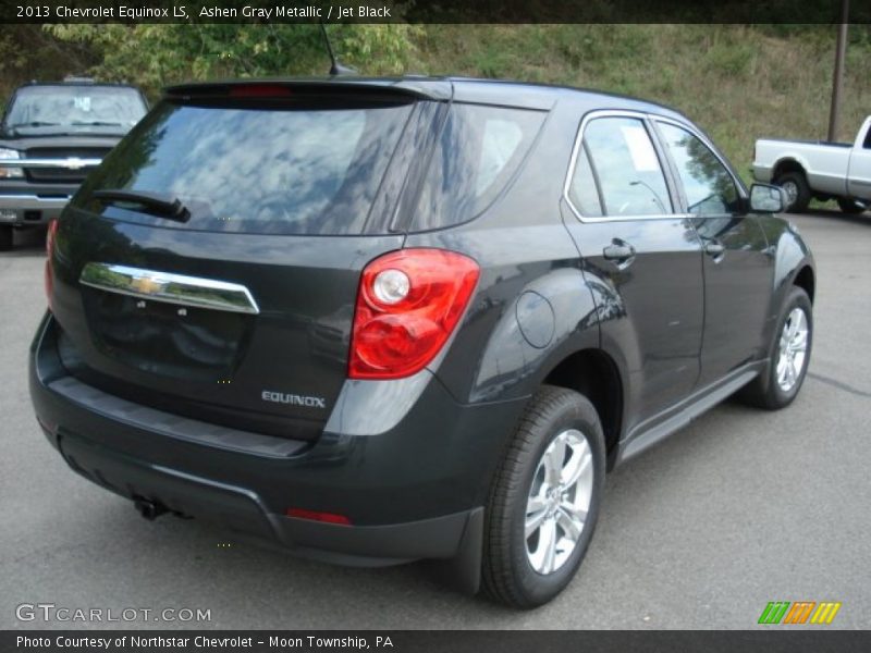 Ashen Gray Metallic / Jet Black 2013 Chevrolet Equinox LS