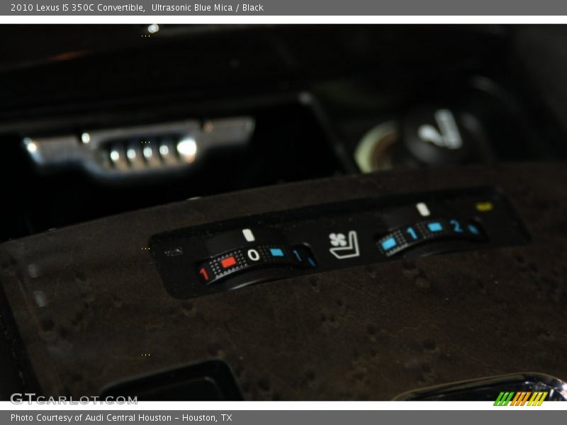 Ultrasonic Blue Mica / Black 2010 Lexus IS 350C Convertible