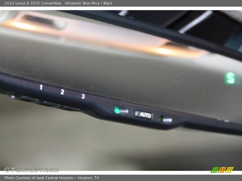 Ultrasonic Blue Mica / Black 2010 Lexus IS 350C Convertible