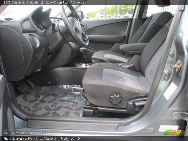 Lofty Green Pearl / Charcoal 2003 Mitsubishi Outlander LS