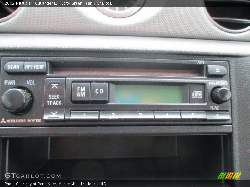 Lofty Green Pearl / Charcoal 2003 Mitsubishi Outlander LS
