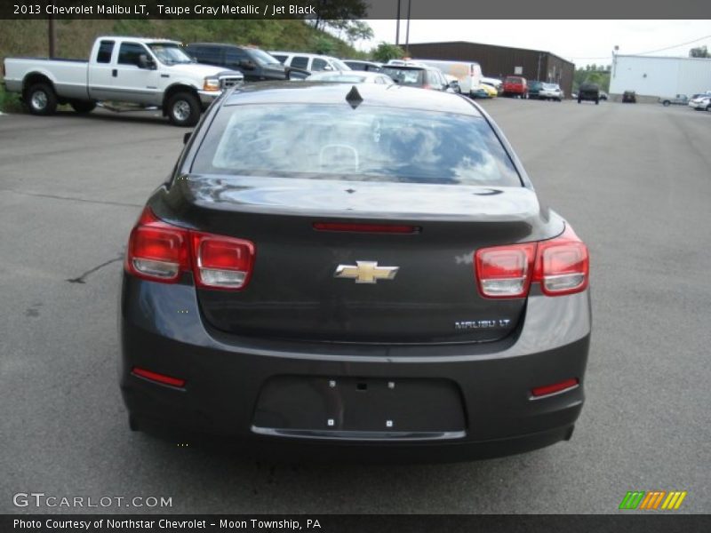 Taupe Gray Metallic / Jet Black 2013 Chevrolet Malibu LT