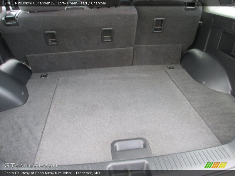 Lofty Green Pearl / Charcoal 2003 Mitsubishi Outlander LS