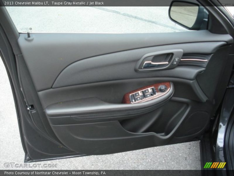 Taupe Gray Metallic / Jet Black 2013 Chevrolet Malibu LT