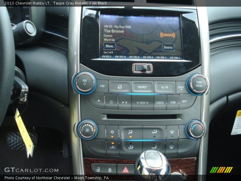 Taupe Gray Metallic / Jet Black 2013 Chevrolet Malibu LT