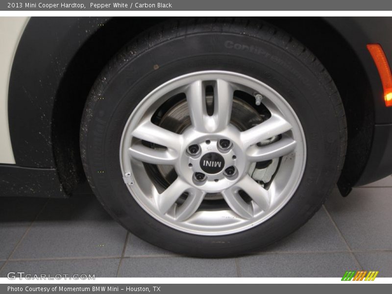 Pepper White / Carbon Black 2013 Mini Cooper Hardtop
