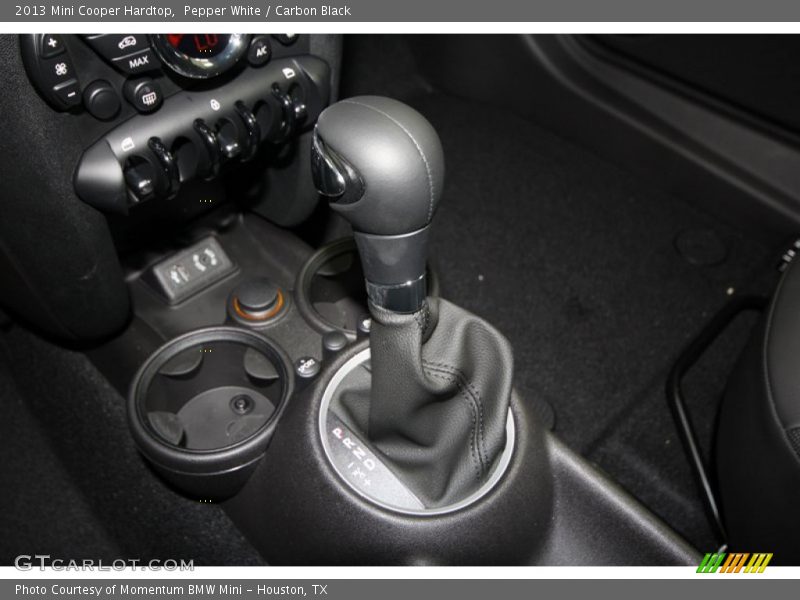 Pepper White / Carbon Black 2013 Mini Cooper Hardtop