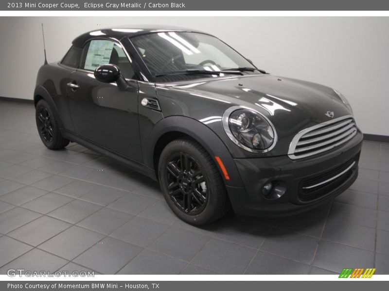 Eclipse Gray Metallic / Carbon Black 2013 Mini Cooper Coupe