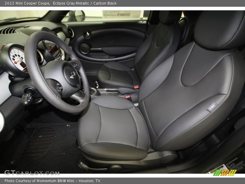 Eclipse Gray Metallic / Carbon Black 2013 Mini Cooper Coupe