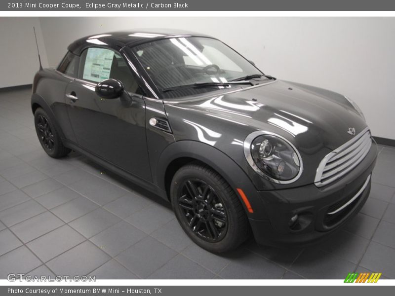 Eclipse Gray Metallic / Carbon Black 2013 Mini Cooper Coupe
