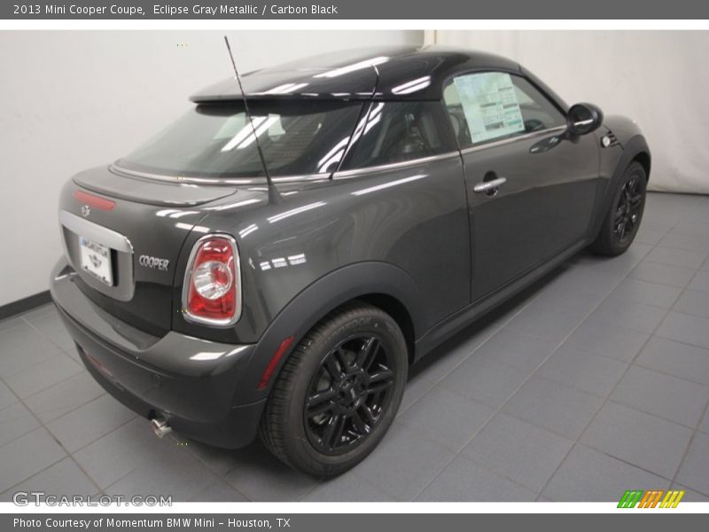 Eclipse Gray Metallic / Carbon Black 2013 Mini Cooper Coupe