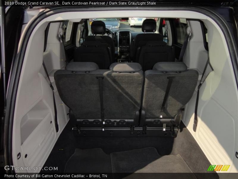 Dark Cordovan Pearlcoat / Dark Slate Gray/Light Shale 2010 Dodge Grand Caravan SE