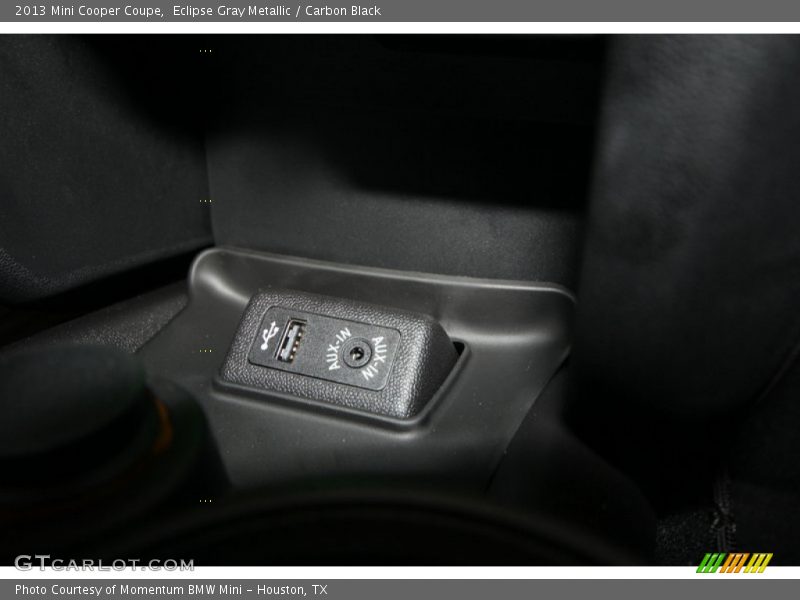 Eclipse Gray Metallic / Carbon Black 2013 Mini Cooper Coupe