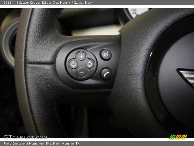 Eclipse Gray Metallic / Carbon Black 2013 Mini Cooper Coupe