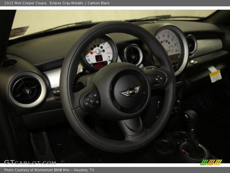 Eclipse Gray Metallic / Carbon Black 2013 Mini Cooper Coupe