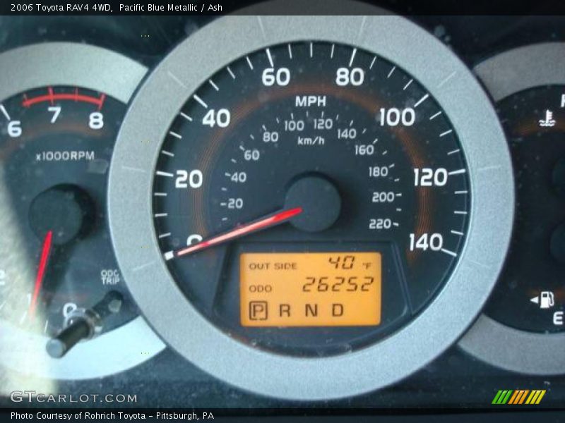 Pacific Blue Metallic / Ash 2006 Toyota RAV4 4WD