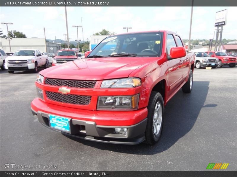 Victory Red / Ebony 2010 Chevrolet Colorado LT Crew Cab