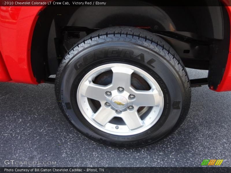 Victory Red / Ebony 2010 Chevrolet Colorado LT Crew Cab