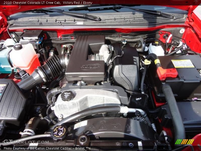 Victory Red / Ebony 2010 Chevrolet Colorado LT Crew Cab
