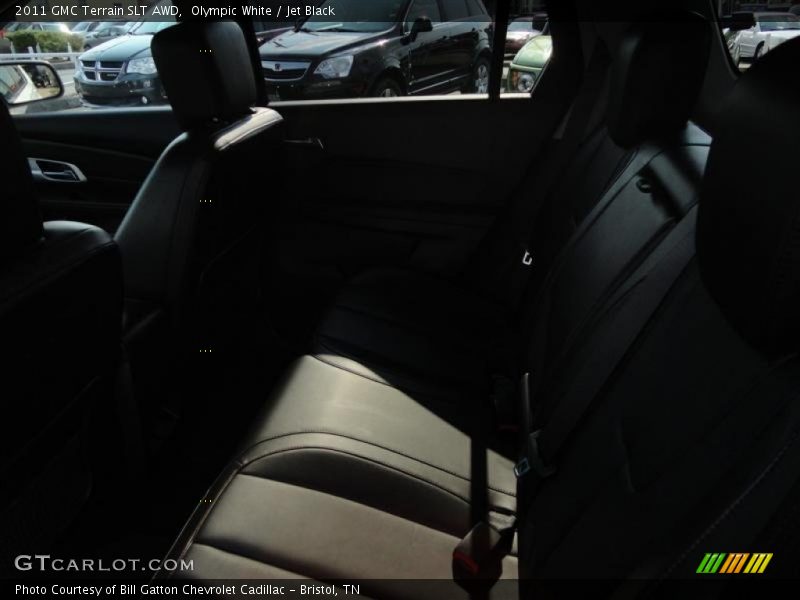 Olympic White / Jet Black 2011 GMC Terrain SLT AWD