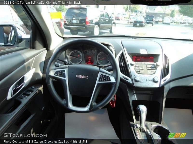 Olympic White / Jet Black 2011 GMC Terrain SLT AWD