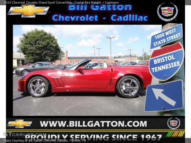 Crystal Red Metallic / Cashmere 2010 Chevrolet Corvette Grand Sport Convertible