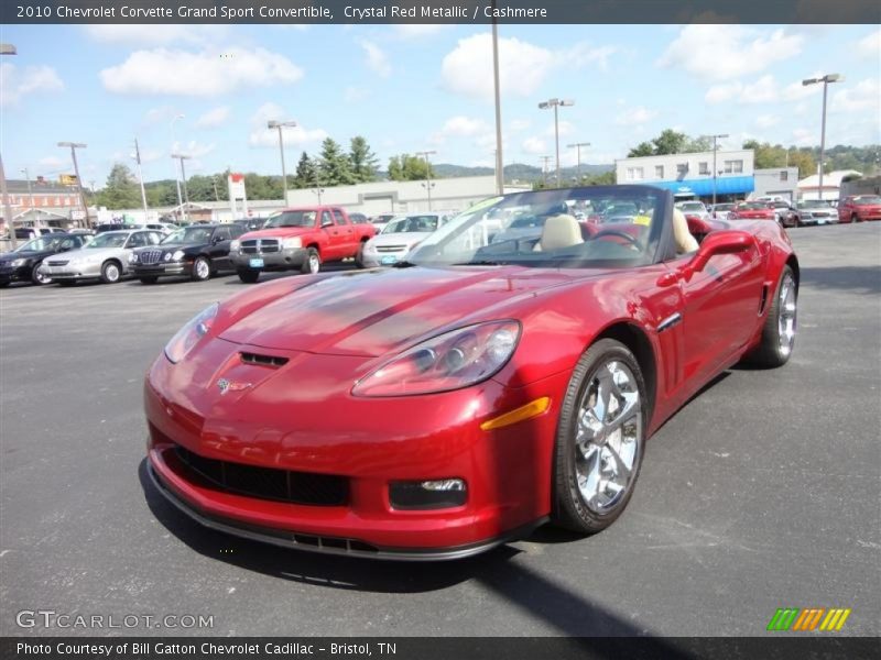 Crystal Red Metallic / Cashmere 2010 Chevrolet Corvette Grand Sport Convertible