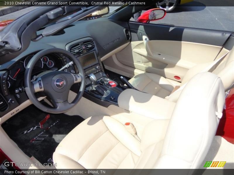 Crystal Red Metallic / Cashmere 2010 Chevrolet Corvette Grand Sport Convertible