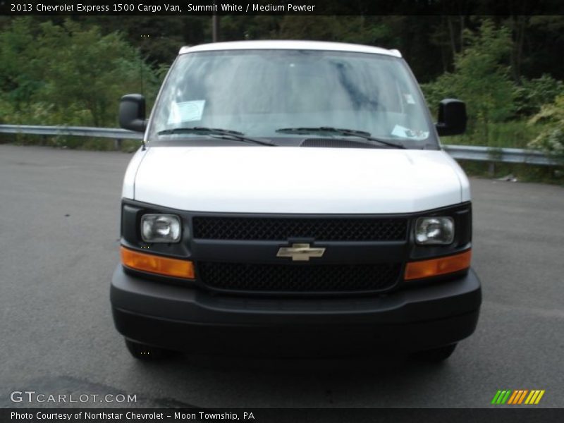 Summit White / Medium Pewter 2013 Chevrolet Express 1500 Cargo Van