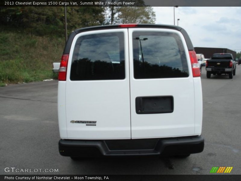 Summit White / Medium Pewter 2013 Chevrolet Express 1500 Cargo Van