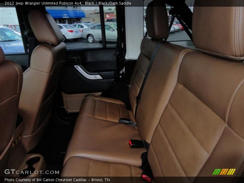 Black / Black/Dark Saddle 2012 Jeep Wrangler Unlimited Rubicon 4x4