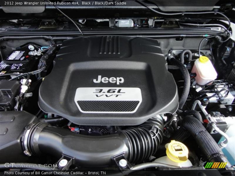 Black / Black/Dark Saddle 2012 Jeep Wrangler Unlimited Rubicon 4x4
