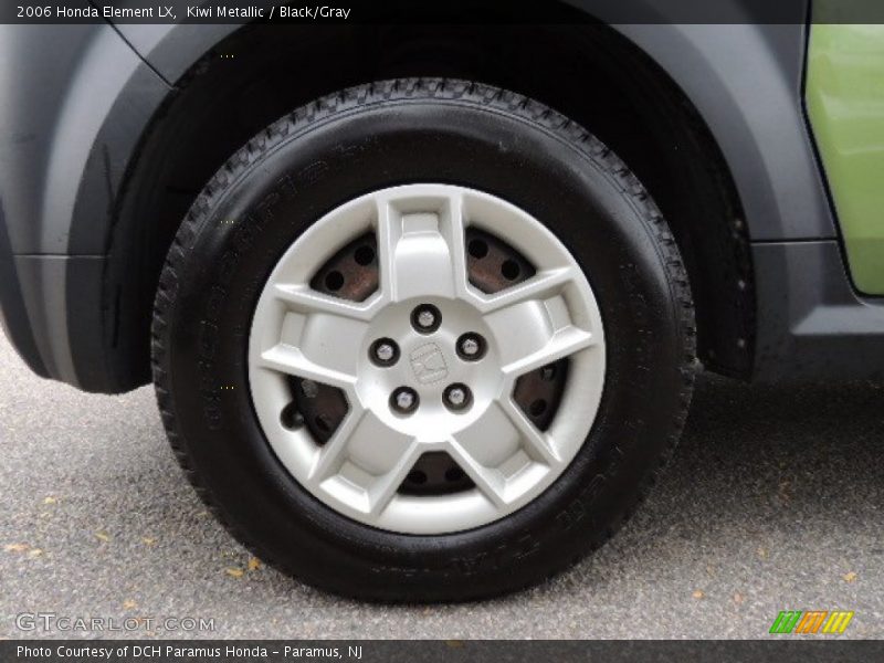 Kiwi Metallic / Black/Gray 2006 Honda Element LX