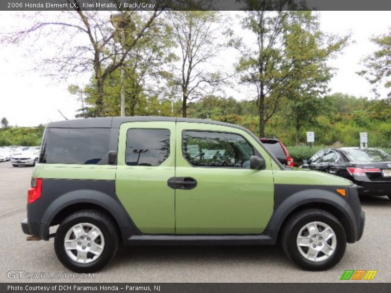 Kiwi Metallic / Black/Gray 2006 Honda Element LX