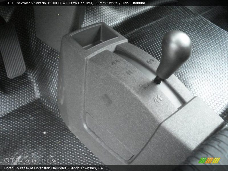 Summit White / Dark Titanium 2013 Chevrolet Silverado 3500HD WT Crew Cab 4x4