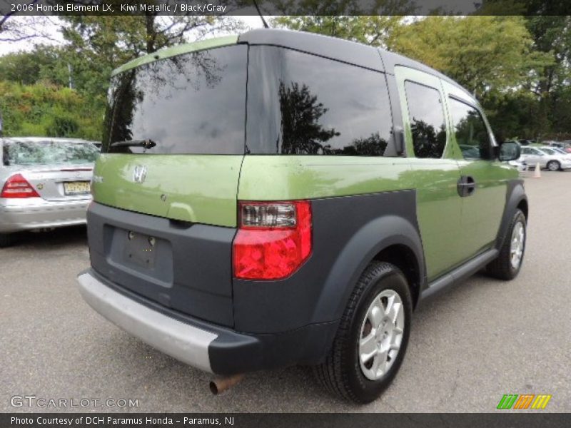 Kiwi Metallic / Black/Gray 2006 Honda Element LX