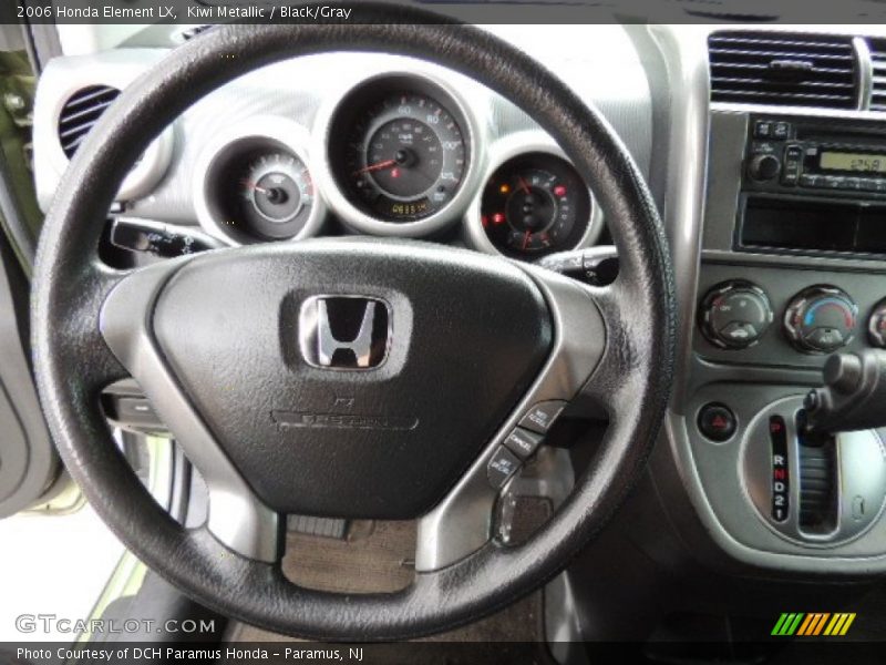 Kiwi Metallic / Black/Gray 2006 Honda Element LX