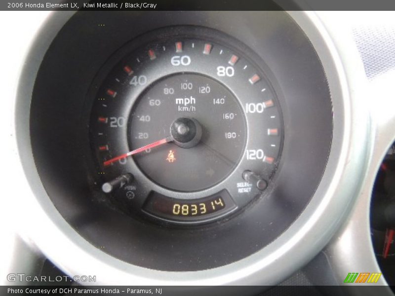 Kiwi Metallic / Black/Gray 2006 Honda Element LX