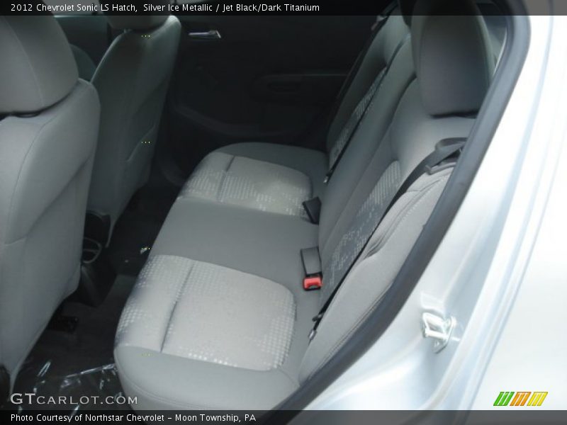 Silver Ice Metallic / Jet Black/Dark Titanium 2012 Chevrolet Sonic LS Hatch