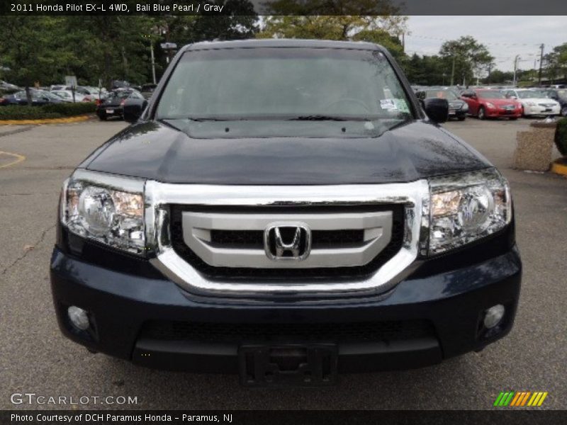 Bali Blue Pearl / Gray 2011 Honda Pilot EX-L 4WD
