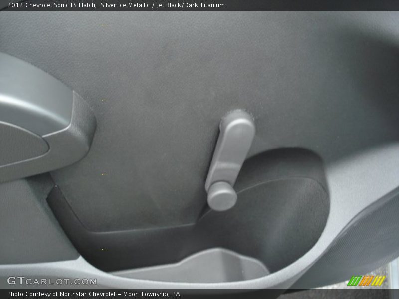 Silver Ice Metallic / Jet Black/Dark Titanium 2012 Chevrolet Sonic LS Hatch