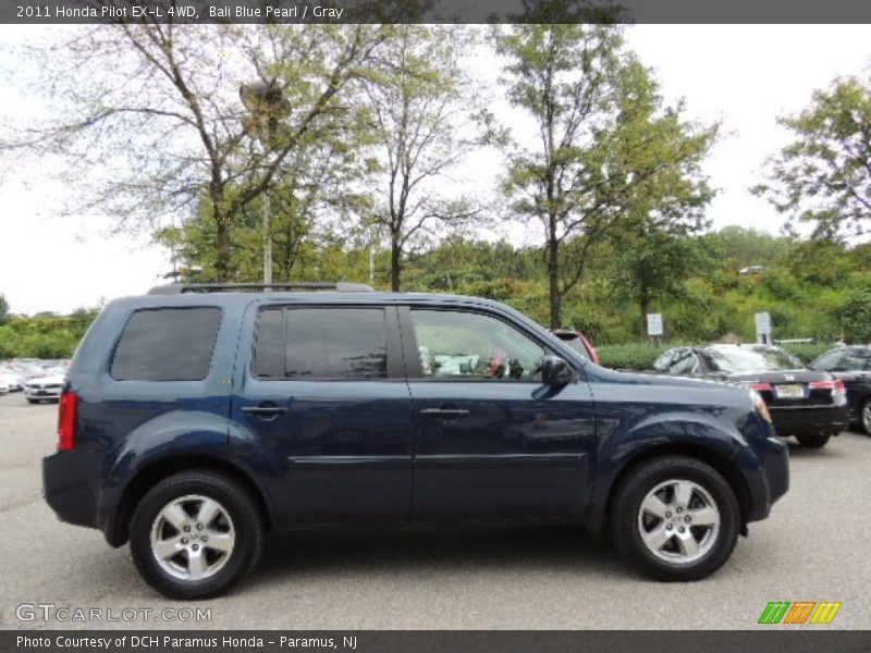 Bali Blue Pearl / Gray 2011 Honda Pilot EX-L 4WD