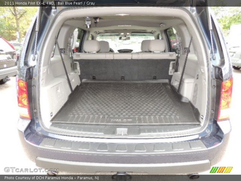 Bali Blue Pearl / Gray 2011 Honda Pilot EX-L 4WD