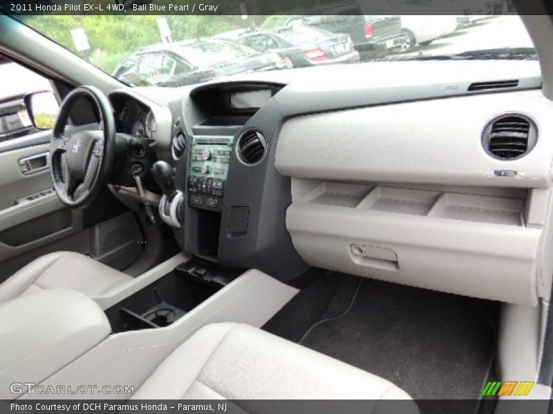 Bali Blue Pearl / Gray 2011 Honda Pilot EX-L 4WD