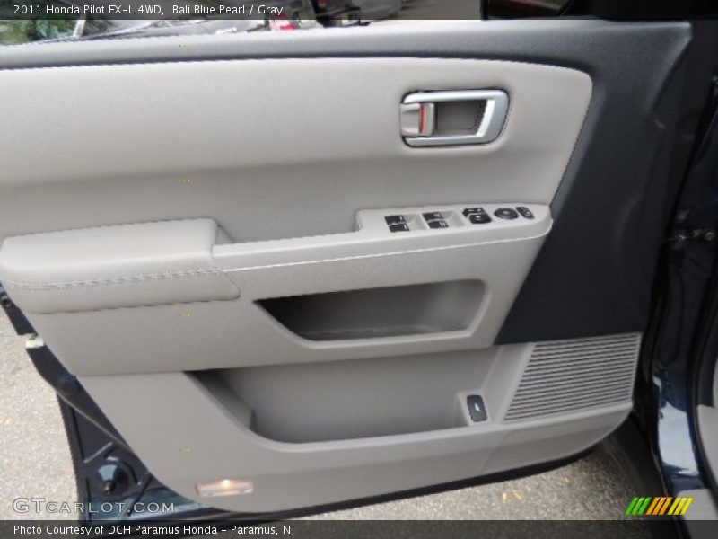 Bali Blue Pearl / Gray 2011 Honda Pilot EX-L 4WD