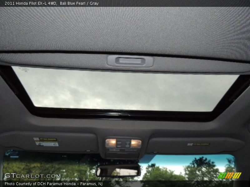 Bali Blue Pearl / Gray 2011 Honda Pilot EX-L 4WD