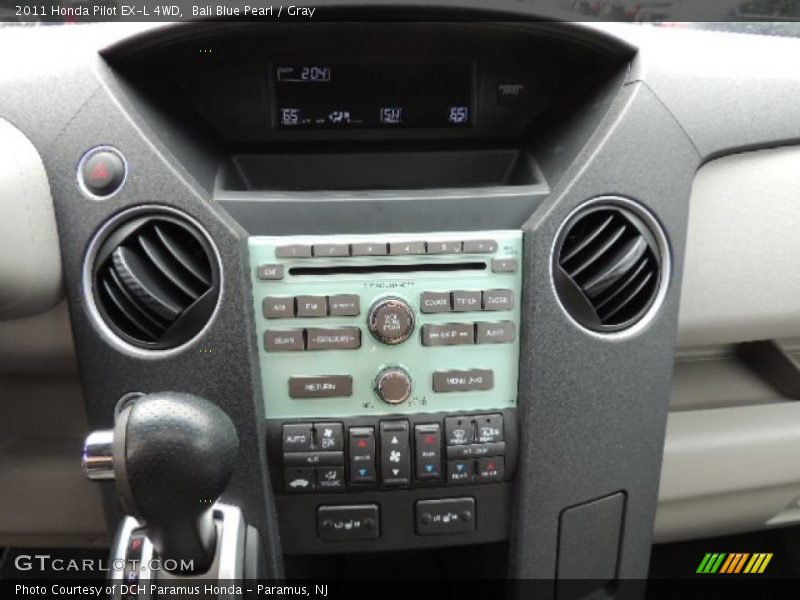 Bali Blue Pearl / Gray 2011 Honda Pilot EX-L 4WD