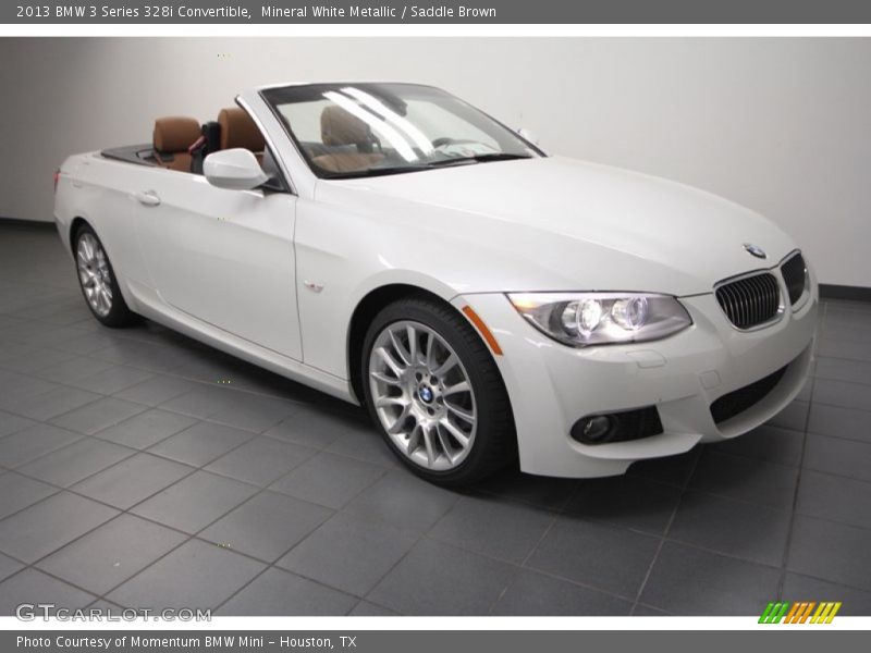 Front 3/4 View of 2013 3 Series 328i Convertible