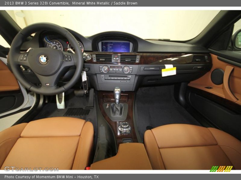 Dashboard of 2013 3 Series 328i Convertible