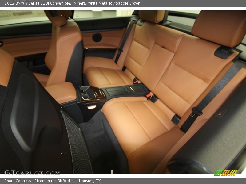 Rear Seat of 2013 3 Series 328i Convertible